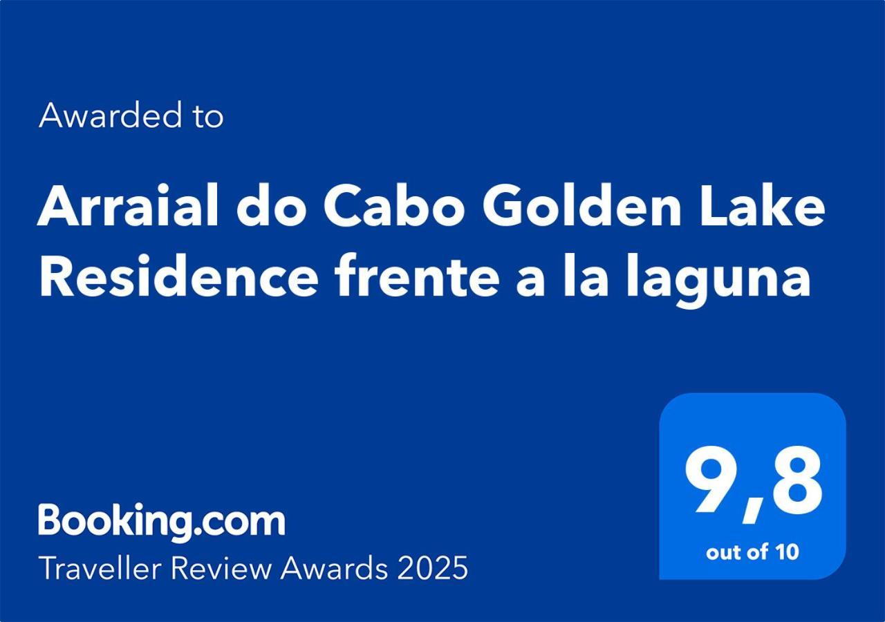 Arraial Do Cabo Golden Lake Residence Frente A La Laguna Экстерьер фото